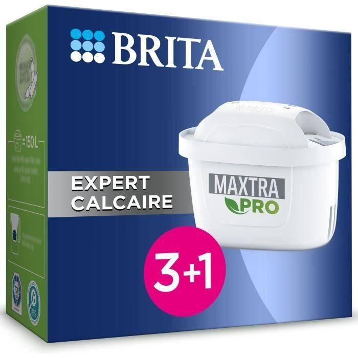 BRITA Cartucho de filtro de agua para grifo MAXTRA PRO Expert antical Pack de 3+1 BRITA Cartucho de filtro de agua para grifo MAXTRA PRO Expert antical Pack de 3+1