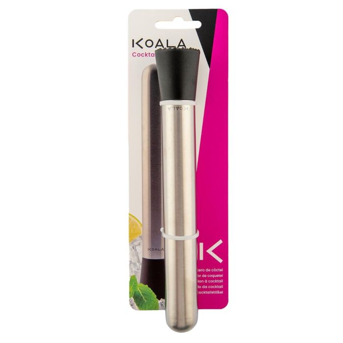 Mortero Acero y Polipropileno Cocktail Koala 3,2x20,4 cm (12 Unidades) 5 Mortero Acero y Polipropileno Cocktail Koala 3,2x20,4 cm (12 Unidades) 5