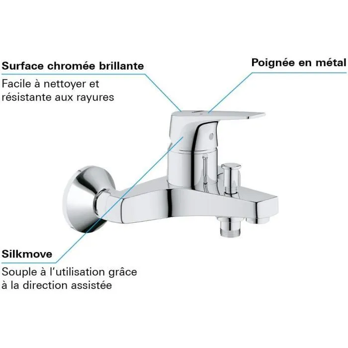 Grohe Mezclador Monomando de Baño / Ducha 3 Grohe Mezclador Monomando de Baño / Ducha 3