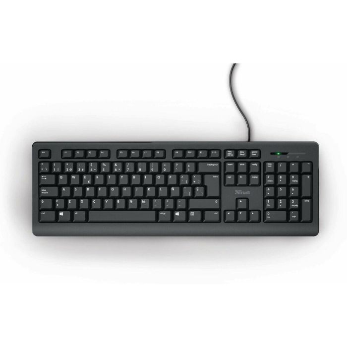 Teclado Trust Taro Negro Qwerty Español 2