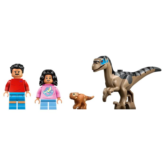LEGO 76972 Set Jurassic World Huida Todoterreno y Raptor al Acecho con Velocirraptor, Minifiguras y Dinosaurio Bebé. Edad +6 años 3 LEGO 76972 Set Jurassic World Huida Todoterreno y Raptor al Acecho con Velocirraptor, Minifiguras y Dinosaurio Bebé. Edad +6 años 3