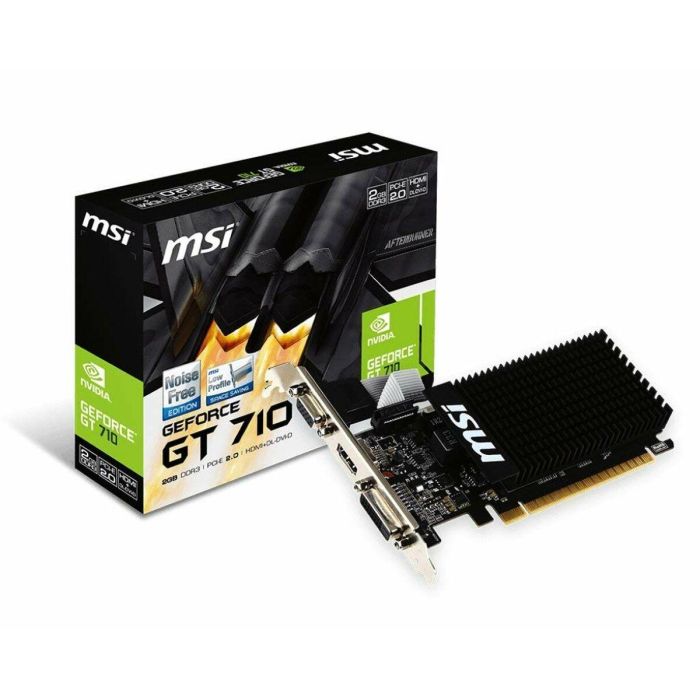 Tarjeta Gráfica MSI NVIDIA GeForce GT 710 GDDR3 29 Tarjeta Gráfica MSI NVIDIA GeForce GT 710 GDDR3 29