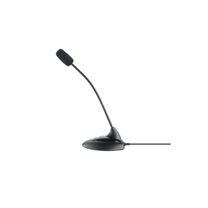 Tooq Micrófono Sobremesa TQMM-213 Flexible Jack 3.5 mm Negro 1