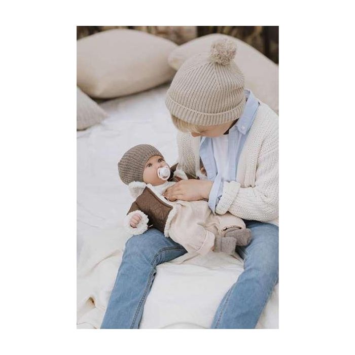 Muñecas Arias Muñeca Iria 45 cm Marron C/Mecanismo 14 Sonidos Magnetico Try Me