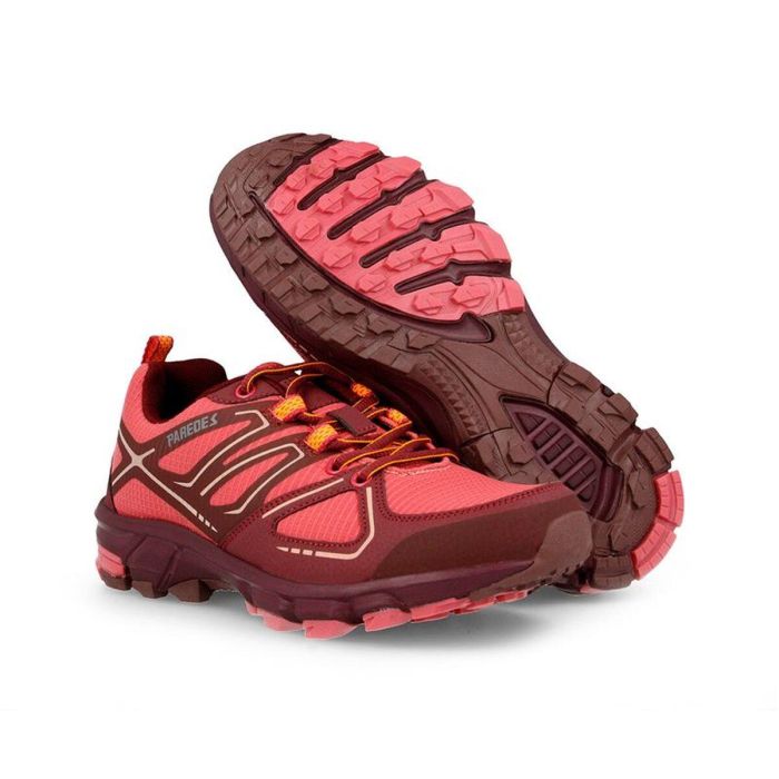 Zapatillas de trail para mujer Paredes Cobisa Rojo Burdeos M 2