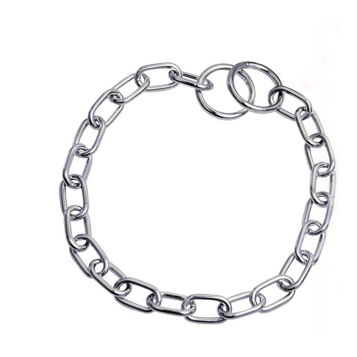 Collar Eslabon Corto 70 cm 3.4 mm Cromado Collar Eslabon Corto 70 cm 3.4 mm Cromado