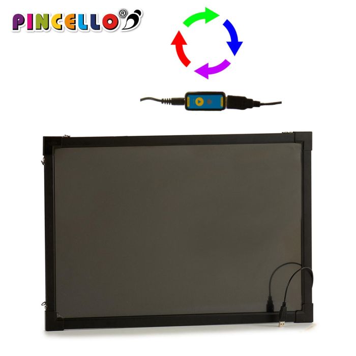 Pizarra Luminosa Led Negra Colgar 40X60 Pincello (10 Unidades) 1 Pizarra Luminosa Led Negra Colgar 40X60 Pincello (10 Unidades) 1