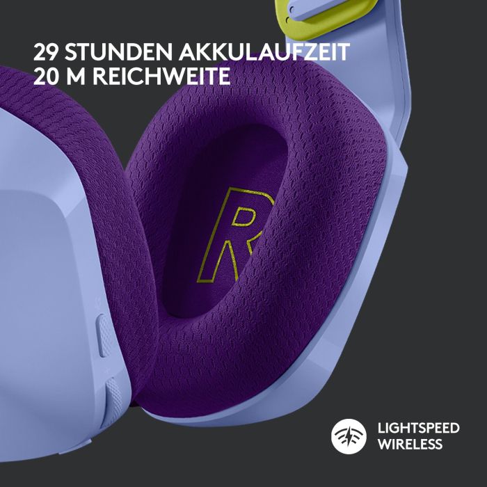 Logitech G G733 Auriculares Inalámbricos LIGHTSPEED con Micrófono para Gaming, Ligeros 278g, hasta 29h batería 13