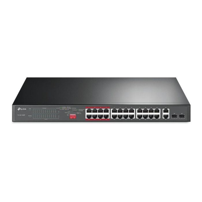 Tp - link Switch 24 Puertos 10/100Mbps + 2 Gigabit PoE+ No Gestionable TL-SL1226P 0 Tp - link Switch 24 Puertos 10/100Mbps + 2 Gigabit PoE+ No Gestionable TL-SL1226P 0