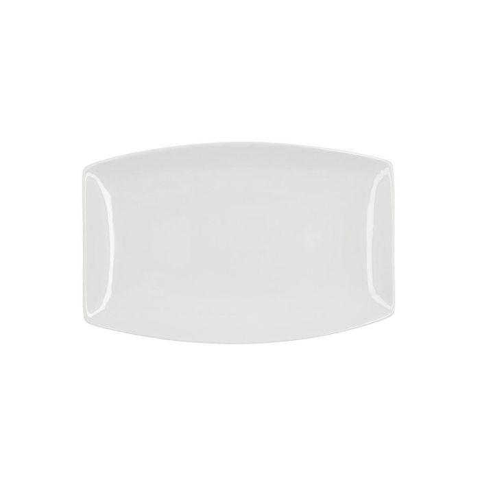 Quid Fuente Rectangular Porcelana Gastro Blanca 30.5x19.5x2.5 cm - Set de 4 Unidades Apilable, Apto Lavavajillas y Microondas 0 Quid Fuente Rectangular Porcelana Gastro Blanca 30.5x19.5x2.5 cm - Set de 4 Unidades Apilable, Apto Lavavajillas y Microondas 0