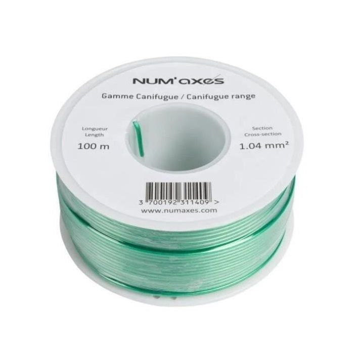 Num'Axes NUM3700192311409 Bobina de Alambre para Vallas Antiescape, 1,04 mm² – 100 m