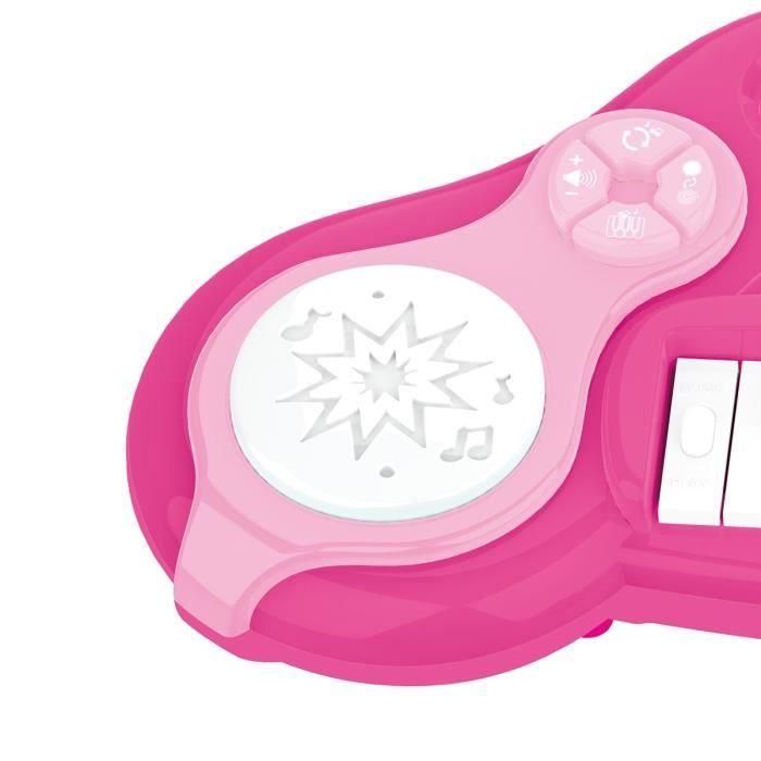 Barbie Piano Electrónico Infantil con Efectos de Luz y Micrófono 1 Barbie Piano Electrónico Infantil con Efectos de Luz y Micrófono 1