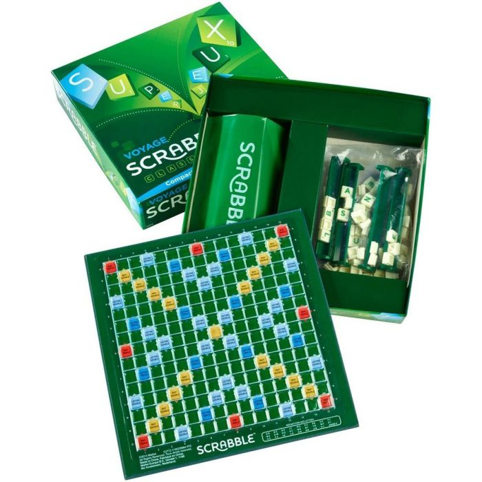 Mattel Games Scrabble Voyage Juego de Mesa para Niños y Adultos a partir de 10 Años 2