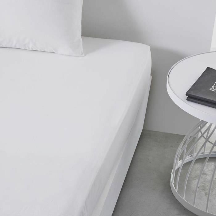 Today TOD3574641207564 Cubierta de Draf Essential 160x200+23 cm 2 personas 100% Algodón Uni Tiza 1