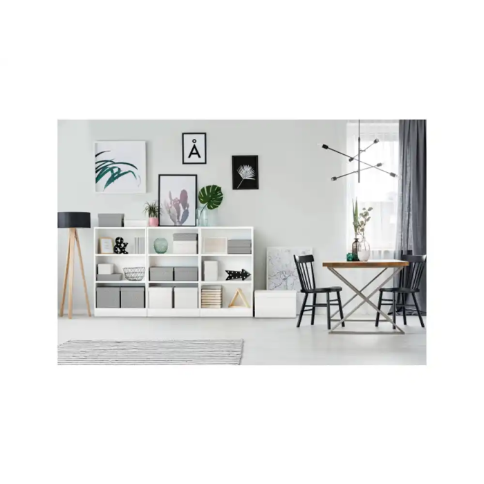 Esselte Caja de almacenaje mediana color blanco 365x265x205 mm Pack de 3 unidades 2