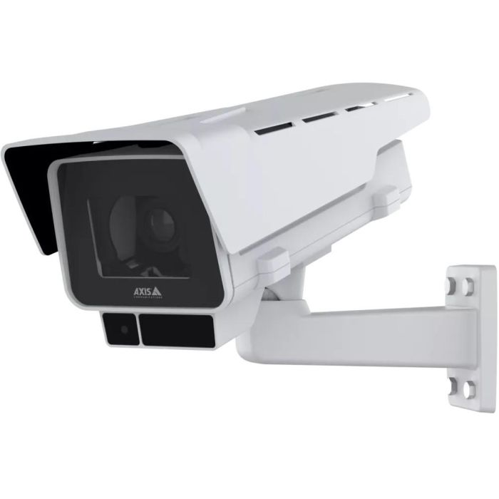 Axis P1388-LE Cámara IP Box Exterior 8MP 4K Varifocal 3.9-10mm IR 50m WDR IK10 IP66 IP67 NEMA 4X Control Temperatura Ártico