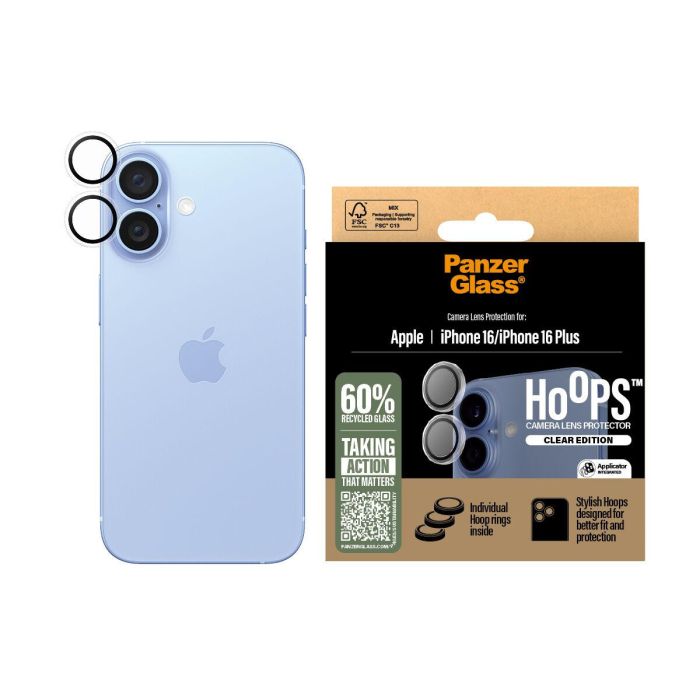 Protector de Pantalla para Móvil Panzer Glass 1285 Apple 2 Protector de Pantalla para Móvil Panzer Glass 1285 Apple 2