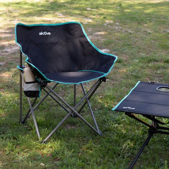 Silla Plegable Aktive 50 X 74 X 47 CM (2 Unidades) 4 Silla Plegable Aktive 50 X 74 X 47 CM (2 Unidades) 4
