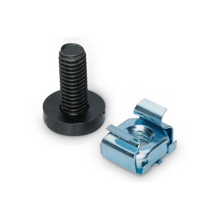 Digitus M6 installation screw set, 50 pieces 50x black screws, cage nuts and washers 2 Digitus M6 installation screw set, 50 pieces 50x black screws, cage nuts and washers 2
