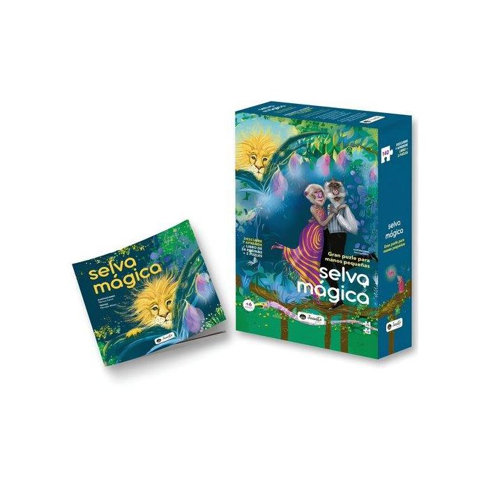 Puzle Juanito Books Selva Magica 140 Piezas (+6 Años)