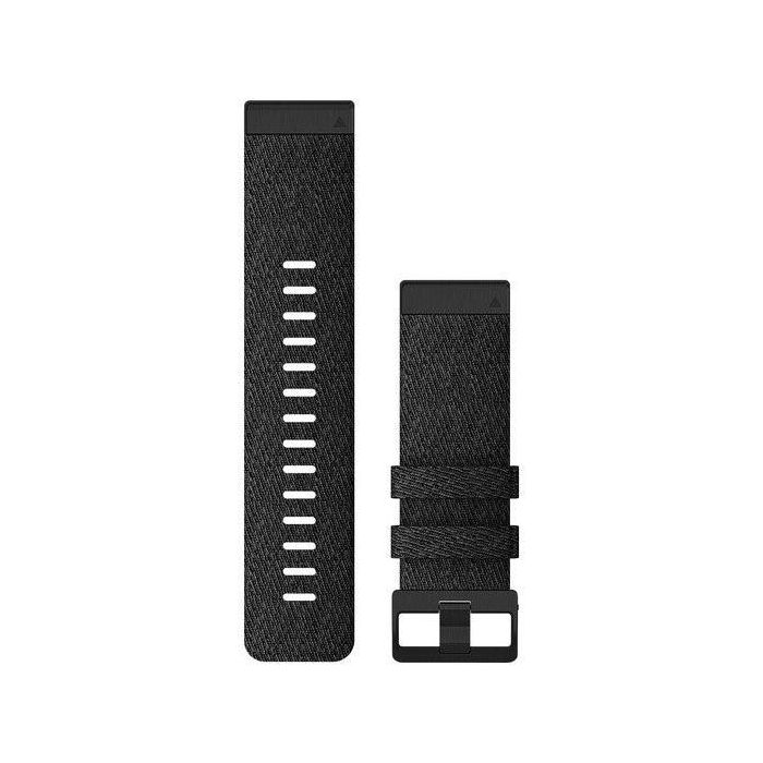 Garmin Ersatzarmband QuickFit 26mm Nylon Schwarz/Schiefergrau 0 Garmin Ersatzarmband QuickFit 26mm Nylon Schwarz/Schiefergrau 0