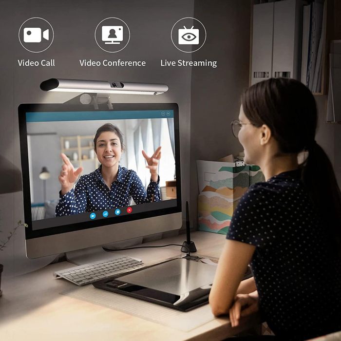4smarts 2in1 LightBar Pro + Webcam sliver 7 4smarts 2in1 LightBar Pro + Webcam sliver 7