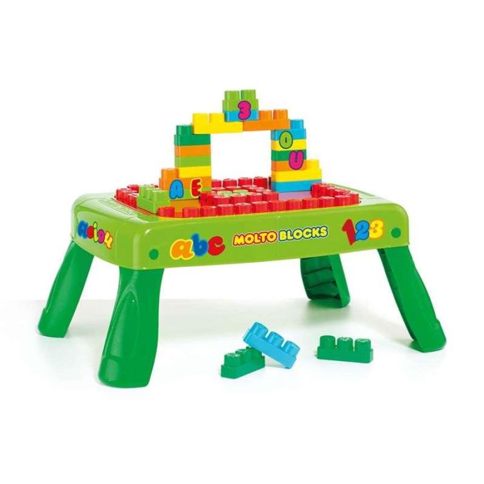 Molto Mesa Construccion Plegable con 20 Bloques