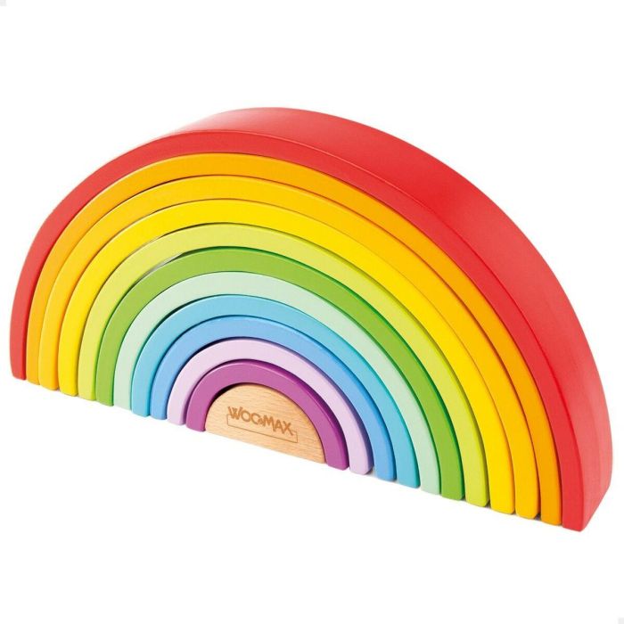 Puzzle Infantil de Madera Woomax Arcoíris 11 Piezas 2 Unidades 6 Puzzle Infantil de Madera Woomax Arcoíris 11 Piezas 2 Unidades 6
