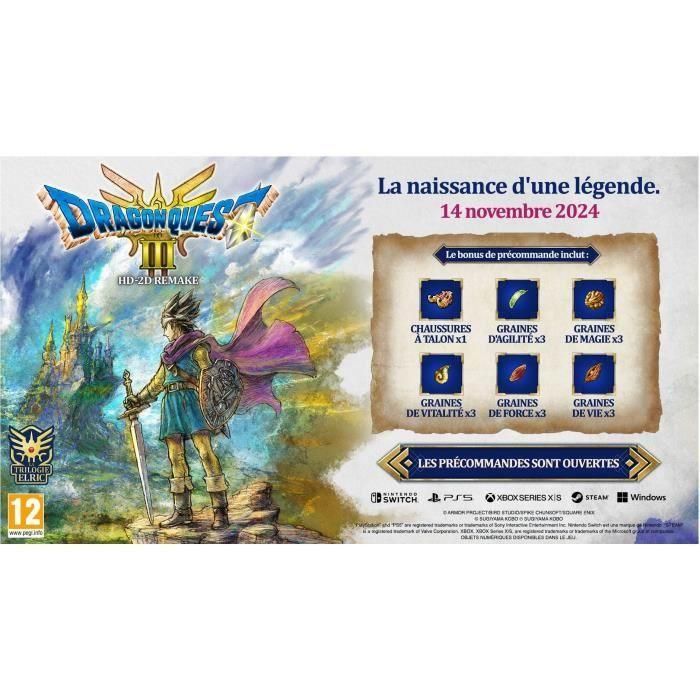 Dragon Quest III Hd-2d Remake - Juego de Nintendo Switch 1 Dragon Quest III Hd-2d Remake - Juego de Nintendo Switch 1
