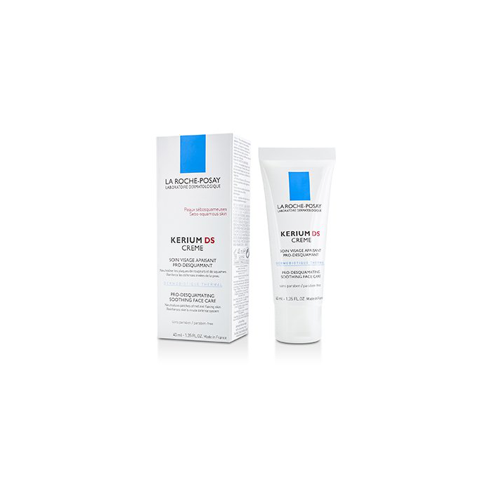 La Roche Posay Kerium DS Crema Facial Calmante para Pieles con Dermatitis Seborreica, Antirojeces, Antidescamación y Regulación de Sebo, 40 ml 0 La Roche Posay Kerium DS Crema Facial Calmante para Pieles con Dermatitis Seborreica, Antirojeces, Antidescamación y Regulación de Sebo, 40 ml 0