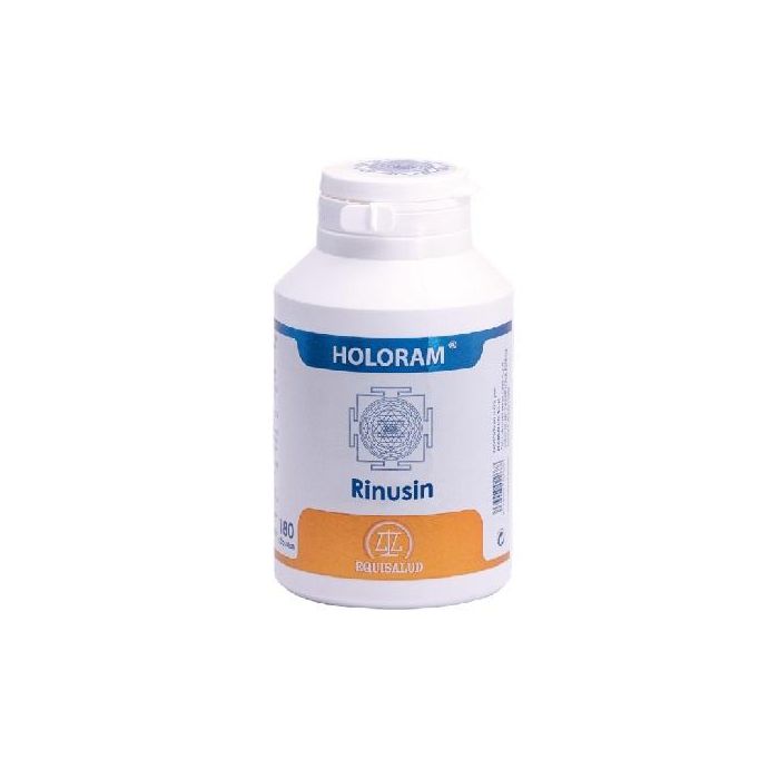 Holoram Rinusin 180 Cápsulas. Complemento para la salud y defensa de los senos paranasales con plantas y minerales