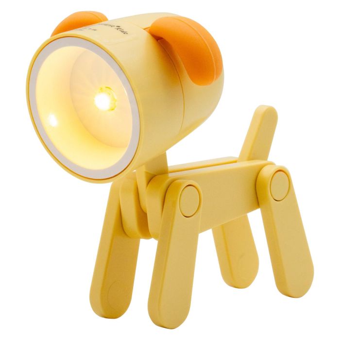RealPower 486316 Linterna LED para Mascotas, Taschenlampe para Perro, Color Naranja y Amarillo, Alimentación por 3 Baterías LR41, 1 Bombilla LED Incluida RealPower 486316 Linterna LED para Mascotas, Taschenlampe para Perro, Color Naranja y Amarillo, Alimentación por 3 Baterías LR41, 1 Bombilla LED Incluida