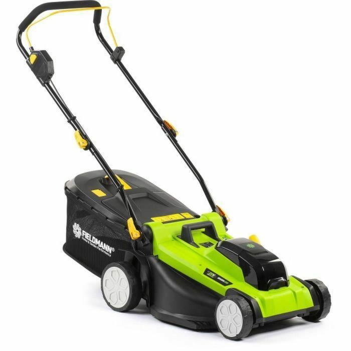 Fieldmann FIE8590669319213 Cortacésped inalámbrico 20V, corte 43 cm, altura 75 mm (batería y cargador no incluidos) 2 Fieldmann FIE8590669319213 Cortacésped inalámbrico 20V, corte 43 cm, altura 75 mm (batería y cargador no incluidos) 2