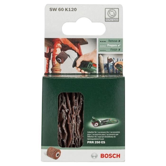 BOSCH Rodillo flexible PRR 60mm G120 1 BOSCH Rodillo flexible PRR 60mm G120 1