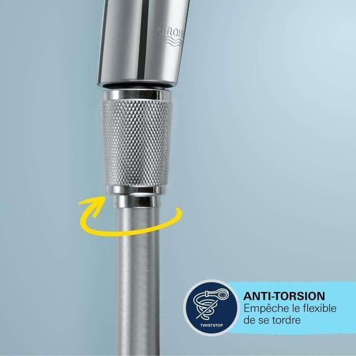 Manguera de ducha - GROHE - 22114000 - 1,25 m - Cromo - VitalioFlex Trend 2