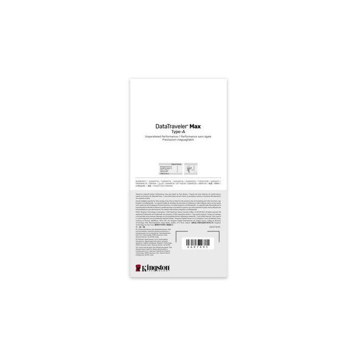 Kingston Technology DataTraveler Max unidad flash USB 256 GB USB tipo A 3.2 Gen 2 (3.1 Gen 2) Rojo 7 Kingston Technology DataTraveler Max unidad flash USB 256 GB USB tipo A 3.2 Gen 2 (3.1 Gen 2) Rojo 7