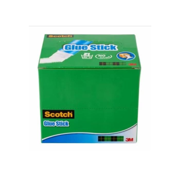 Scotch EXPOSITOR 30 BARRAS ADHESIVO PERMANENTE 8G 7100116519 - Fijación fuerte, pegado rápido, no tóxico