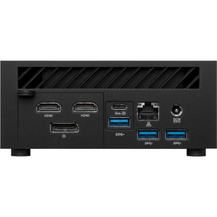 ASUS PN53-BBR575HD Mini PC Barebone AMD Ryzen 5 7535H DDR5 Wi-Fi 6E (802.11ax) Negro sin SO 5