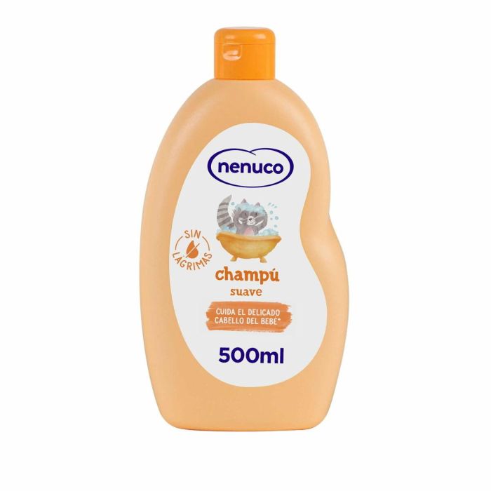 Nenuco Champú Extrasuave con Miel y Camomila para Cabello Delicado. Hidratante, Nutritivo. Formato Dosificador 500 ml