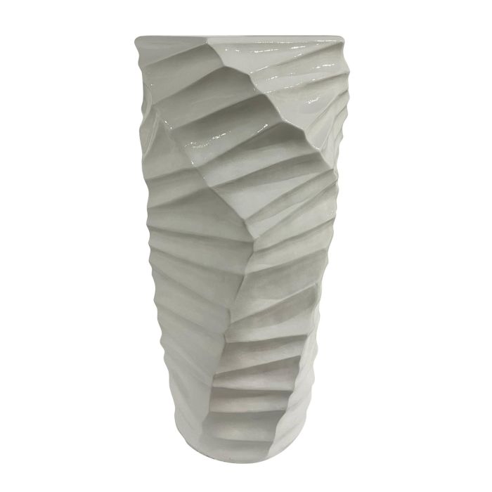 Macetero Moderno DKD Home Decor Blanco 35 x 70 x 35 cm 0 Macetero Moderno DKD Home Decor Blanco 35 x 70 x 35 cm 0