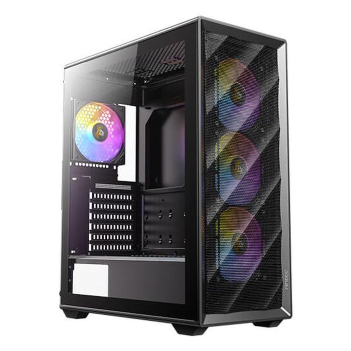 Antec AX85 ARGB Midi Tower Negro - Caja PC con 3 Ventiladores Frontales 120mm 9