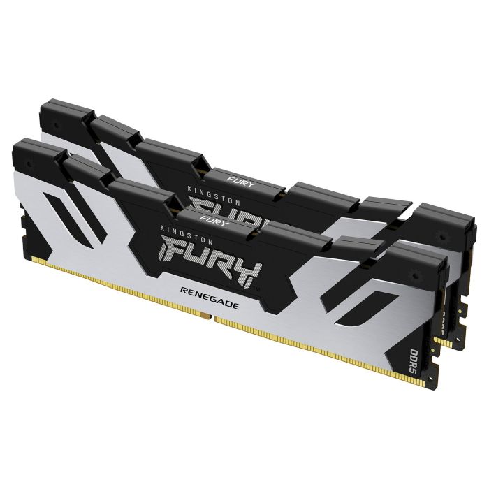 Kingston 32GB (2x16GB) 8000MT/s DDR5 CL38 DIMM Kit FURY Renegade Silver XMP para PC 0 Kingston 32GB (2x16GB) 8000MT/s DDR5 CL38 DIMM Kit FURY Renegade Silver XMP para PC 0