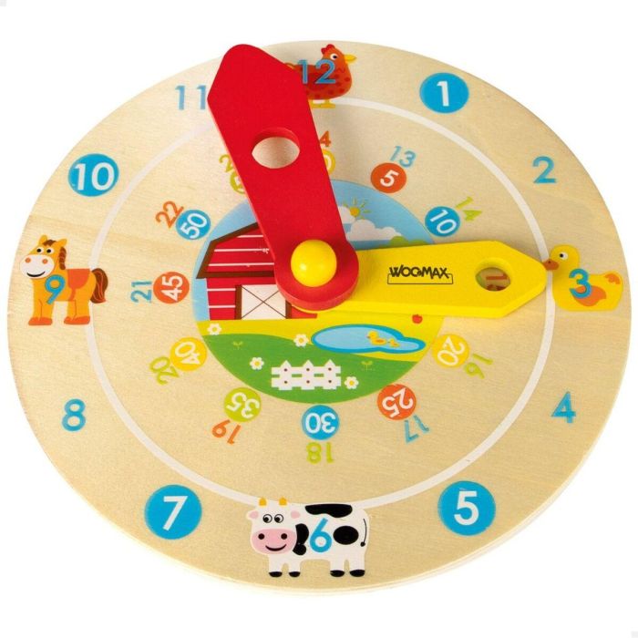 Juego Educativo Woomax Reloj (12 Unidades) 2 Juego Educativo Woomax Reloj (12 Unidades) 2