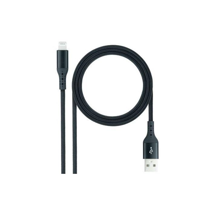 Accesorio NANOCABLE 10.10.0401-COBK 1 m Negro (1 unidad) 1