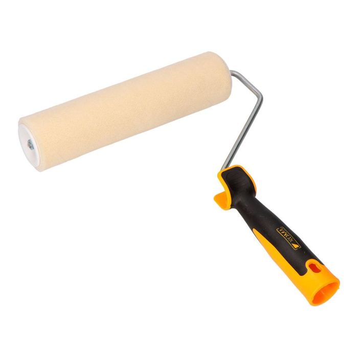 Rodillo de lana corta de angora para esmaltar y barnizar ø45 mm x 220 mm 0 Rodillo de lana corta de angora para esmaltar y barnizar ø45 mm x 220 mm 0