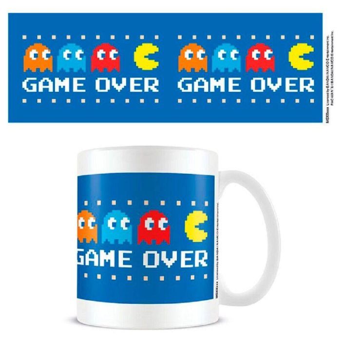PYRAMID Taza Pac-Man Game Over Cerámica 315ml