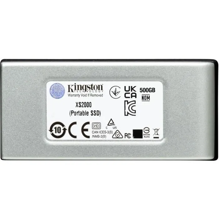 Kingston Unidad SSD Externa XS2000 2TB USB 3.2 SXS2000/2000G 1