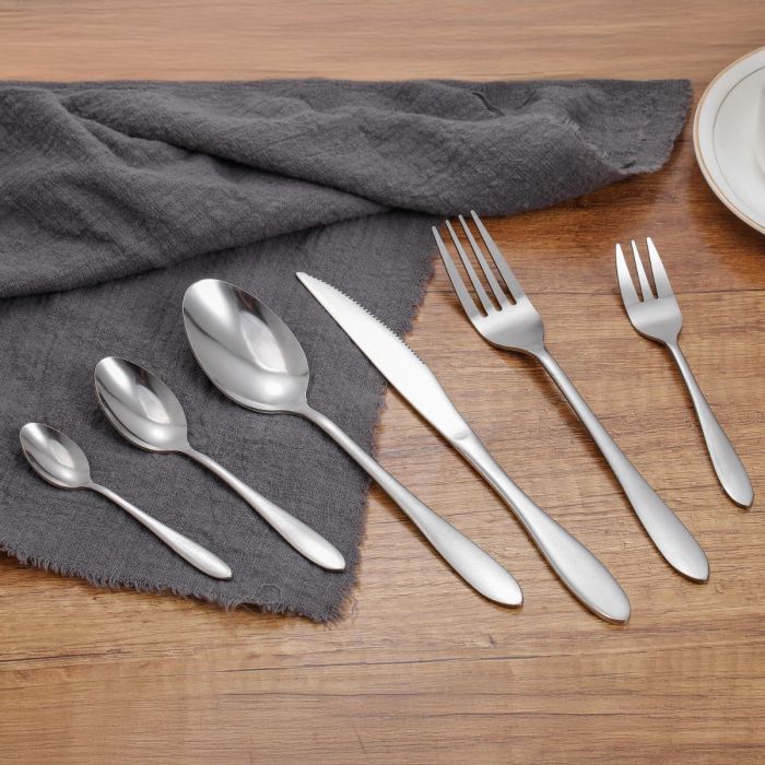 Set 6 Cucharas Moka Acero Inox Brest Quid 12 cm 3