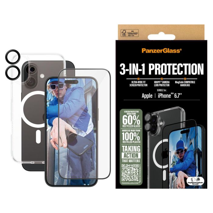 Protector de Pantalla Panzer Glass B1293+2863+1283 1