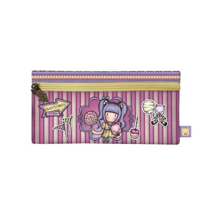 Estuche Escolar Gorjuss First prize Lila (22 x 11 x 1.5 cm) Estuche Escolar Gorjuss First prize Lila (22 x 11 x 1.5 cm)